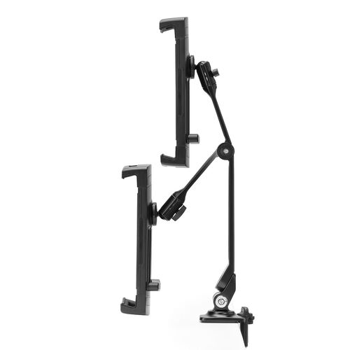 モバイルモニタースタンド（クランプ・17.3インチ・16インチ・15.8インチ・15.6インチ・360°回転・3関節アーム・高さ・角度調整・モバイルディスプレイ・iPad・タブレット）