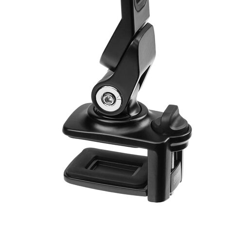 モバイルモニタースタンド（クランプ・17.3インチ・16インチ・15.8インチ・15.6インチ・360°回転・3関節アーム・高さ・角度調整・モバイルディスプレイ・iPad・タブレット）