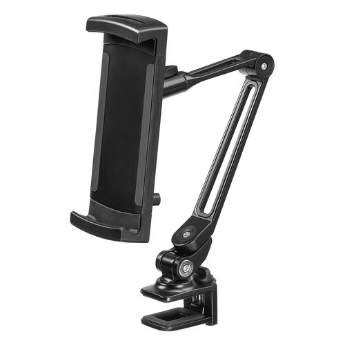 モバイルモニタースタンド（クランプ・17.3インチ・16インチ・15.8インチ・15.6インチ・360°回転・3関節アーム・高さ・角度調整・モバイルディスプレイ・iPad・タブレット）