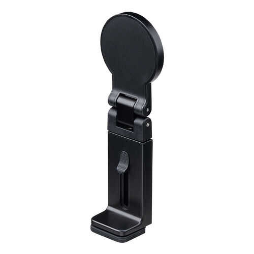 MagSafe対応スマホスタンド（トラベルスマホホルダー・磁気吸着・360度調整・片手操作・新幹線・飛行機・折りたたみ・持ち運び・旅行・出張・自撮り棒・iPhone/Android・メタルリング付属）