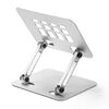 タブレットスタンド（折りたたみ・アルミ製・無段階・角度調整・2関節・スマートフォンスタンド・Switch・シルバー）