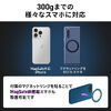MagSafe対応スマホスタンド（手動真空吸盤・360°調整・片手操作・折りたたみ・スマホホルダー・携帯スタンド・車載ホルダー・iPhone/Android・メタルリング付属）
