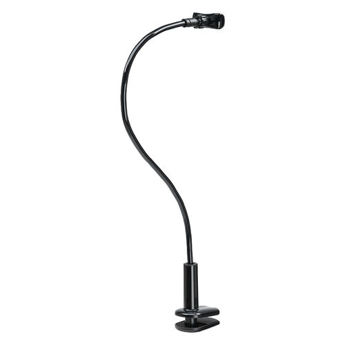 スマホホルダー（フレキシブルアーム・3.5～6インチまで対応・自由自在・スマホアーム・クランプ固定式・デスクサイド・ベッドサイド・寝ながら・360度回転）