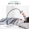 スマホホルダー（フレキシブルアーム・3.5～6インチまで対応・自由自在・スマホアーム・クランプ固定式・デスクサイド・ベッドサイド・寝ながら・360度回転）