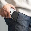MagSafe対応スマホスタンド（2WAYスタンド・カード収納付き・カードケース・折りたたみ・薄型・マグネット着脱・角度調整・iPhone対応・動画視聴・オンライン会議・ブラック）