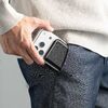 MagSafe対応スマホスタンド（カード収納付き・カードケース・マグネット着脱・ウォレットスタンド・薄型・角度調整・iPhone対応・ブラック）