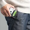 MagSafe対応スマホスタンド（カード収納付き・カードケース・マグネット着脱・角度調整・指フック・iPhone対応・ブラック）