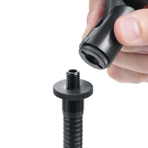 卓上マイクスタンド（グースネックタイプ・フレキシブルアーム・差し込み式マイクホルダー・選挙グッズ）