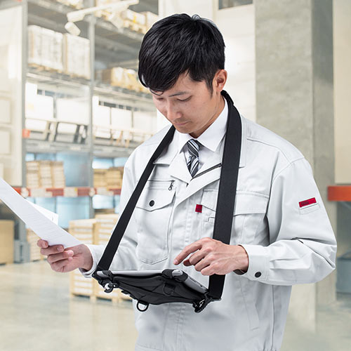 iPad・タブレットケース（ショルダーケース・ハンドホルダー・10インチ・11インチ対応・汎用ケース）