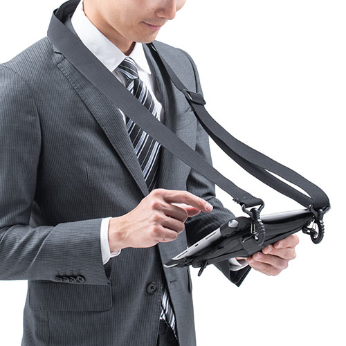 iPad・タブレットケース（ショルダーケース・ハンドホルダー・10インチ・11インチ対応・汎用ケース）