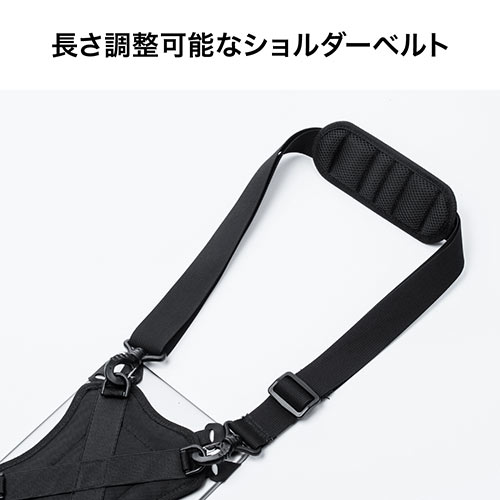 iPad・タブレットケース（ショルダーケース・ハンドホルダー・10インチ・11インチ対応・汎用ケース）