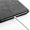 iPad mini 2019年モデル対応ケース（iPad mini 5ケース・360度回転スタンド・スリープ機能対応・ブラック） 