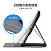iPad mini 2019年モデル対応ケース（iPad mini 5ケース・360度回転スタンド・スリープ機能対応・ブラック） 
