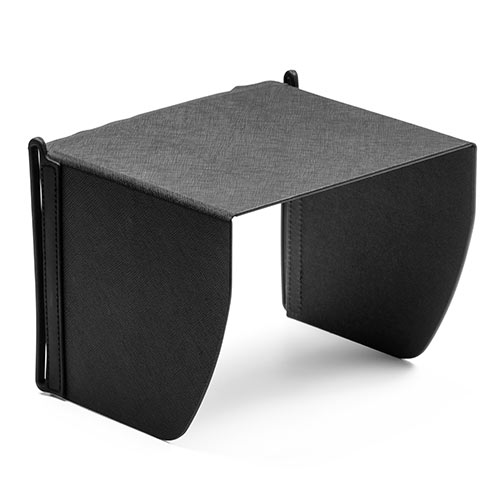 iPad・タブレット用遮光フード（サンシェード・屋外用・日焼けフード・日光時見やすく・Sサイズ）