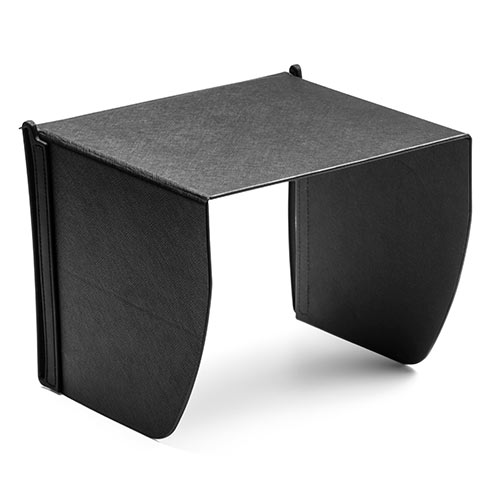 iPad・タブレット用遮光フード（サンシェード・屋外用・日焼けフード・日光時見やすく・Mサイズ）