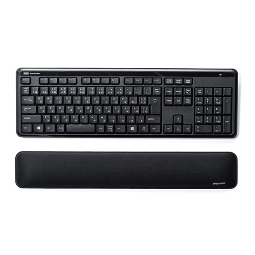 リストレスト（フルキーボード用・手首・腱鞘炎防止・疲労軽減・クッション・幅45.3cm）