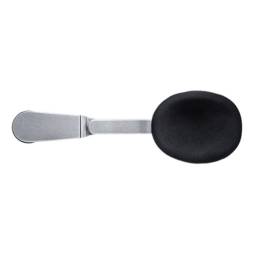 アームレスト（パソコン・マウス・キーボード・肘置き・リストレスト・エルゴノミクス・クランプ式・クッション付き・シルバー）