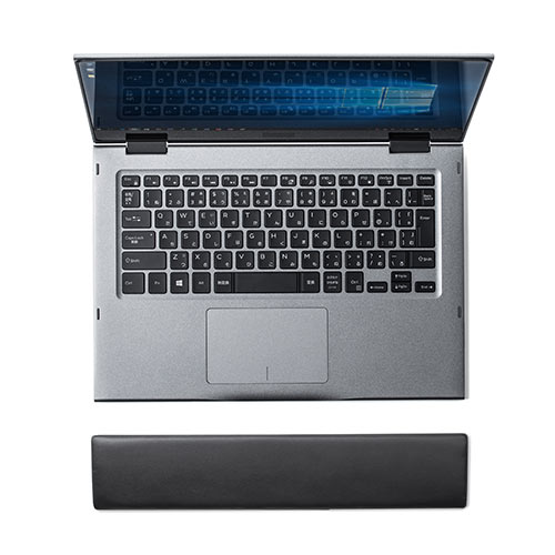 【アウトレット･訳あり・セール】リストレスト クッション 腱鞘炎防止 ゲーミング 疲労軽減 手首 ノートパソコン用 キーボード用 幅35.8cm エルゴノミクス