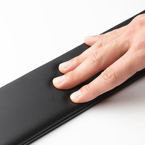 リストレスト クッション 腱鞘炎防止 ゲーミング 疲労軽減 手首 ノートパソコン用 キーボード用 幅43.5cm エルゴノミクス