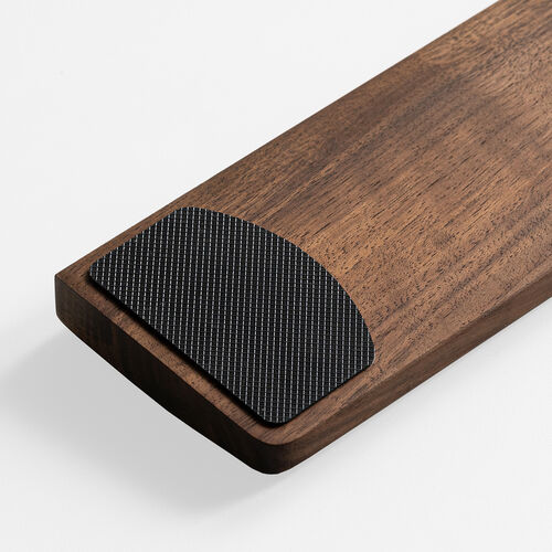 木製リストレスト（天然木使用・幅36cm・Mサイズ・キーボード入力向け