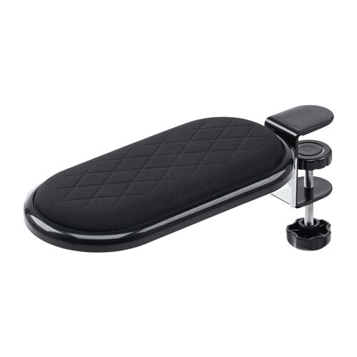 肘置き（クランプ 折りたたみ・アームレスト・ひじ掛け・疲労軽減・180°回転・リストレスト・90°折り畳み・後付・デスクワーク）