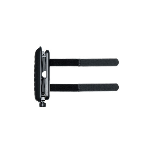 肘置き（アームレスト・高さ調節可能・低反発クッション・疲労軽減・取付簡単・面ファスナー取付・椅子・ブラック）