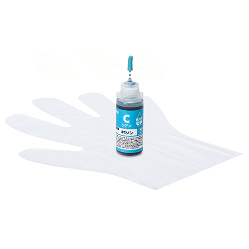 詰め替えインク BCI-320/321/325/326/350/351/370/371/380/381（シアン・30ml）