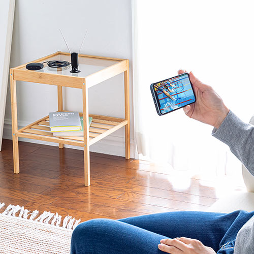 ワンセグチューナー（iPhone・iPad・アンドロイド・ワンセグテレビ・ワイヤレス・無線・アンテナ付属）