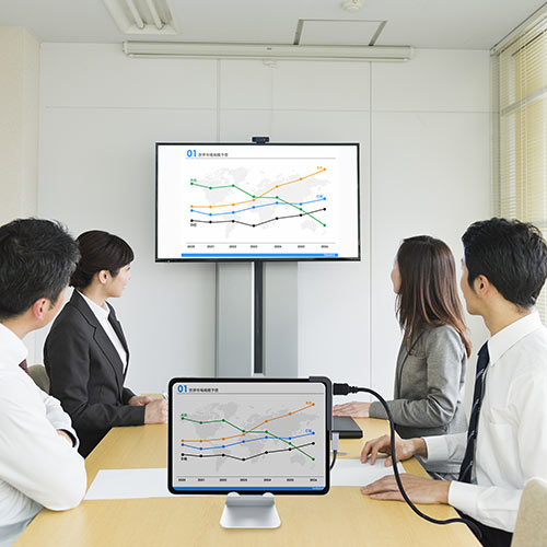 iPad Pro 2018年モデル用USBハブ（Type-Cハブ・ドッキングハブ・カードリーダー・SD/microSD・PD・HDMIポート・3.5mmジャック・アルミ）