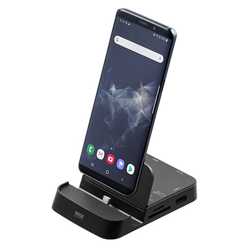 カードリーダー（スマートフォン用・Dexモード・PCモード・Galaxy・Huawei・USB Aポート・HDMI出力・SDカード・microSDカード）