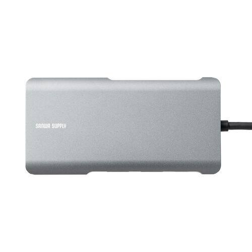 ドッキングステーション（7in1・ケーブル長め・USBハブ・タイプCハブ・コンパクト・4K/30Hz・HDMI・PD100W・充電） ADR331