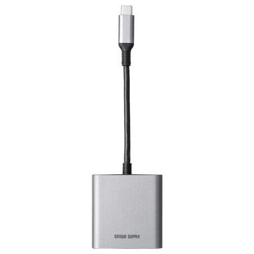 Type-Cカードリーダー（PD100W対応・microSD・SD・UHS-I・アルミ・コンパクト・iPhone15・iPad）