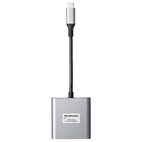 Type-Cカードリーダー（PD100W対応・microSD・SD・UHS-I・アルミ・コンパクト・iPhone15・iPad）