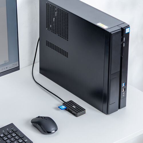 マルチカードリーダー（SD・MicroSD・CF xD MS対応・5 in 1・USB-C・USB A・Windows・Mac・iPhone15/16・Android）