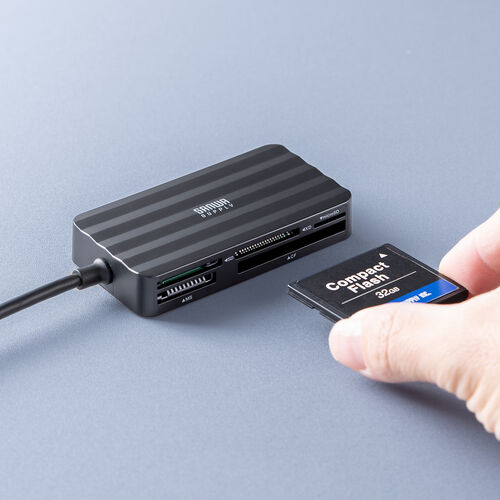 マルチカードリーダー（SD・MicroSD・CF xD MS対応・5 in 1・USB-C・USB A・Windows・Mac・iPhone15/16・Android）