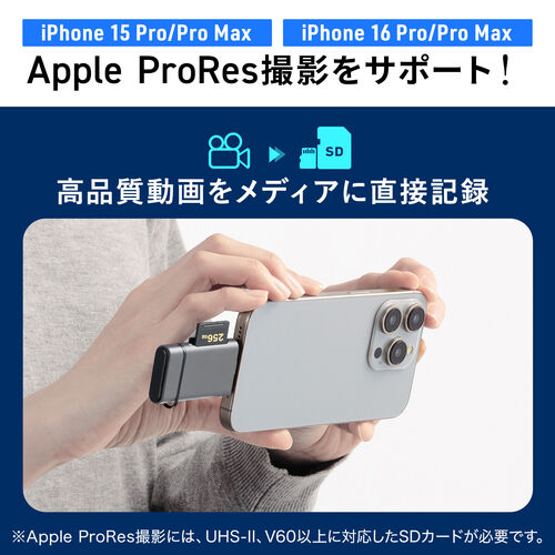 USB-C カードリーダー（UHS-II 対応・SDカード・microSDカード・同時認識・コンパクト・USB3.0・USB 5Gbps・Type-C・高速転送・SDXC/SDHC・ガンメタリック）