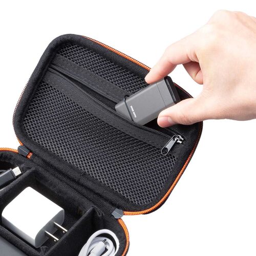 USB-A & USB-C カードリーダー（UHS-II 対応・SDカード・microSDカード・同時認識・コンパクト・USB3.0・Type-C・高速転送・SDXC/SDHC・ガンメタリック）