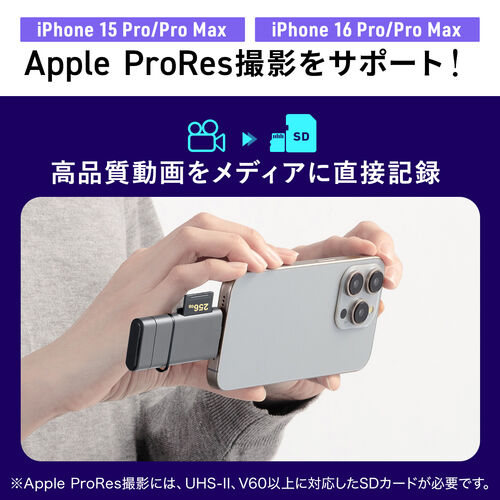 USB-A & USB-C カードリーダー（UHS-II 対応・SDカード・microSDカード・同時認識・コンパクト・USB3.0・Type-C・高速転送・SDXC/SDHC・ガンメタリック）