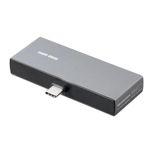 USB-C ハブ（5-in-1・PD100W・充電・SD・microSD・カードリーダー・イヤホンジャック・USB-Aポート・5Gbps・iPhone・iPad・スマホ・タブレット・アルミ製）