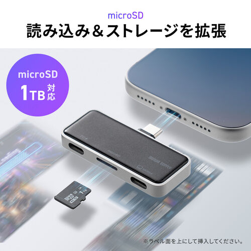 USB-C モバイルハブ 3-in-1 映像出力対応 ARグラスアダプター 拡張アダプタ PD100W 急速充電対応 Xreal One Pro対応 microSD USBハブ