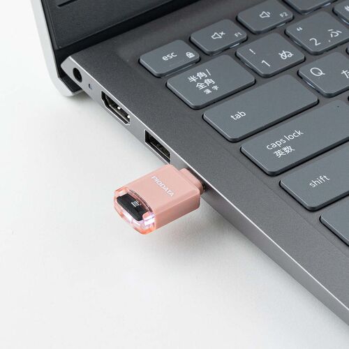USB-C 超小型カードリーダー（スマホ・バックアップ・microSDカード・iPhone Android 対応・写真・動画・コンパクト・MFi認証・iXflash・ピンク）