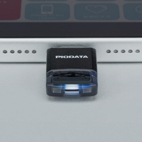 USB-C 超小型カードリーダー（スマホ・バックアップ・microSDカード・iPhone/Android 対応・写真・動画・コンパクト・MFi認証・iXflash）