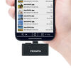 USB-C カードリーダー（PD充電対応・スマホ・バックアップ・microSDカード・iPhone/Android 対応・PD60W・写真・動画・コンパクト・MFi認証・iXflash・ブラック）