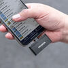 USB-C カードリーダー（PD充電対応・スマホ・バックアップ・microSDカード・iPhone/Android 対応・PD60W・写真・動画・コンパクト・MFi認証・iXflash・ブラック）