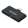 USB-C カードリーダー（PD充電対応・スマホ・バックアップ・microSDカード・iPhone/Android 対応・PD60W・写真・動画・コンパクト・MFi認証・iXflash・ブラック）