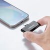 USB-C カードリーダー（PD充電対応・スマホ・バックアップ・microSDカード・iPhone/Android 対応・PD60W・写真・動画・コンパクト・MFi認証・iXflash・ブラック）