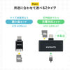 USB-C カードリーダー（PD充電対応・スマホ・バックアップ・microSDカード・iPhone/Android 対応・PD60W・写真・動画・コンパクト・MFi認証・iXflash・ブラック）