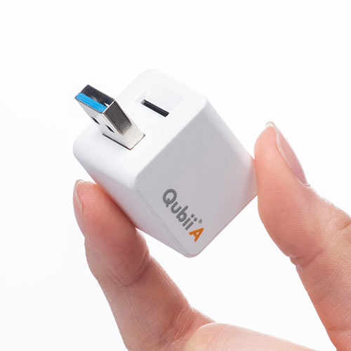 Androidバックアップカードリーダー（Android・アンドロイド・バックアップ・microSD・Qubii A・充電・カードリーダー）