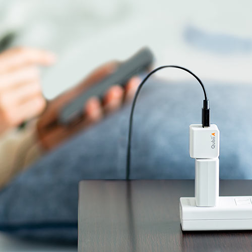 Androidバックアップカードリーダー（Android・アンドロイド・バックアップ・microSD・Qubii A・充電・カードリーダー）