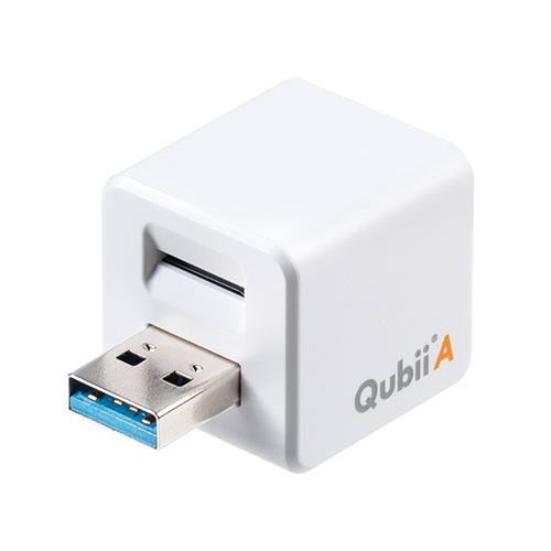 Androidバックアップカードリーダー（Android・アンドロイド・バックアップ・microSD・Qubii A・充電・カードリーダー）